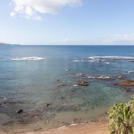 Las Canteras Beach First Line With Terrace. Apartment Las Palmas de Gran Canaria